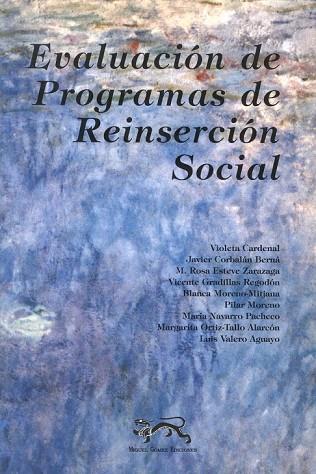 EVALUACION DE PROGRAMAS DE REINSERCION SOCIAL | 9788488326089 | CARDENAL, VIOLETA | Llibreria Drac - Llibreria d'Olot | Comprar llibres en català i castellà online