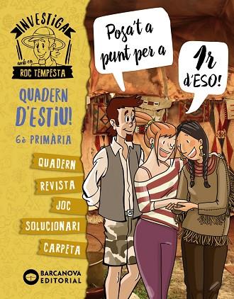 INVESTIGA AMB ROC TEMPESTA 6È. POSA'T A PUNT PER A 1R D'ESO | 9788448954338 | MURILLO, NÚRIA; BARÓ, SANTI | Llibreria Drac - Llibreria d'Olot | Comprar llibres en català i castellà online