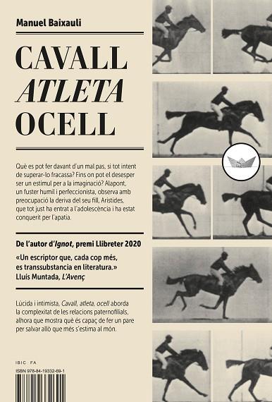 CAVALL, ATLETA, OCELL | 9788419332691 | BAIXAULI, MANUEL | Llibreria Drac - Llibreria d'Olot | Comprar llibres en català i castellà online