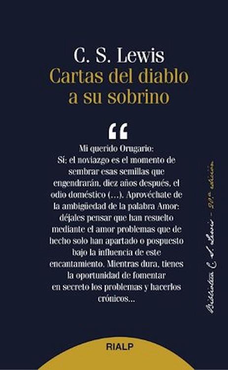 CARTAS DEL DIABLO A SU SOBRINO | 9788432147357 | LEWIS, CLIVE STAPLES | Llibreria Drac - Llibreria d'Olot | Comprar llibres en català i castellà online