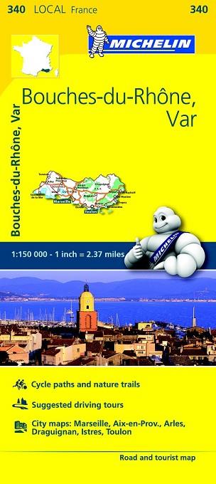 BOUCHES-DU-RHÔNE, VAR MAPA LOCAL FRANCE (340) | 9782067210691 | Llibreria Drac - Librería de Olot | Comprar libros en catalán y castellano online