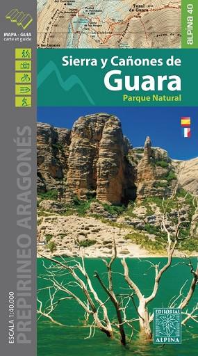 SIERRA Y CAÑONES DE GUARA. MAPA Y GUIA EXCURSIONISTA 1:25000 | 9788480906609 | AA.DD. | Llibreria Drac - Librería de Olot | Comprar libros en catalán y castellano online