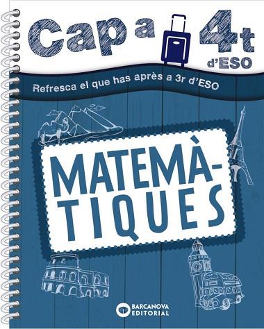 CAP A 4RT D'ESO MATEMÀTIQUES | 9788448953706 | GIL, LOURDES; MARÍN, MANEL | Llibreria Drac - Llibreria d'Olot | Comprar llibres en català i castellà online