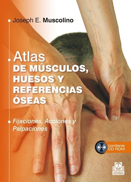 ATLAS DE MÚSCULOS, HUESOS Y REFERENCIAS ÓSEAS  (LIBRO + CD) | 9788499104409 | MUSCOLINO, JOSEPH E. | Llibreria Drac - Librería de Olot | Comprar libros en catalán y castellano online