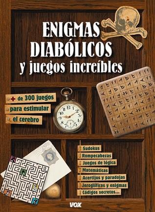 ENIGMAS DIABÓLICOS Y JUEGOS INCREÍBLES | 9788499741499 | AAVV | Llibreria Drac - Librería de Olot | Comprar libros en catalán y castellano online