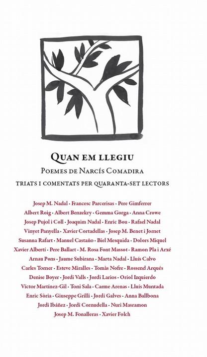 QUAN EM LLEGIIU | 9788429771060 | COMADIRA, NARCIS | Llibreria Drac - Librería de Olot | Comprar libros en catalán y castellano online