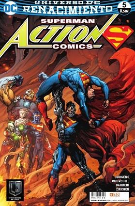 SUPERMAN ACTION COMICS NÚM. 05 (RENACIMIENTO) | 9788417243128 | JURGENS, DAN | Llibreria Drac - Llibreria d'Olot | Comprar llibres en català i castellà online