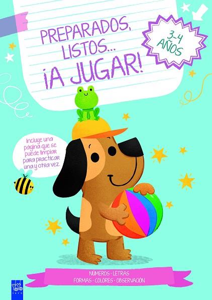 PREPARADOS, LISTOS... ¡A JUGAR! 3-4 AÑOS AZUL | 9788408283935 | YOYO | Llibreria Drac - Llibreria d'Olot | Comprar llibres en català i castellà online