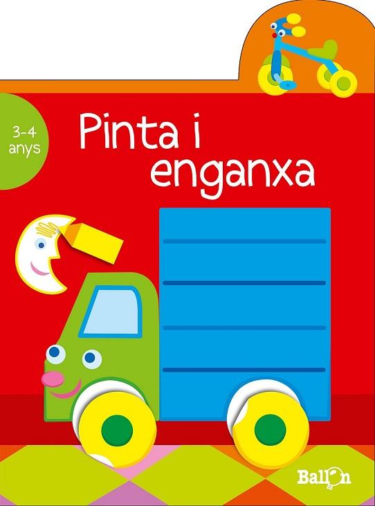 PINTA I ENGANXA 3-4 ANYS VERMELL | 9789037493467 | Llibreria Drac - Llibreria d'Olot | Comprar llibres en català i castellà online