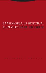 MEMORIA, LA HISTORIA, EL OLVIDO | 9788481646047 | RICOEUR, PAUL | Llibreria Drac - Llibreria d'Olot | Comprar llibres en català i castellà online