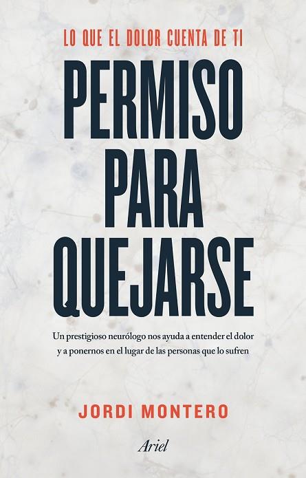 PERMISO PARA QUEJARSE | 9788434425217 | MONTERO, JORDI | Llibreria Drac - Llibreria d'Olot | Comprar llibres en català i castellà online