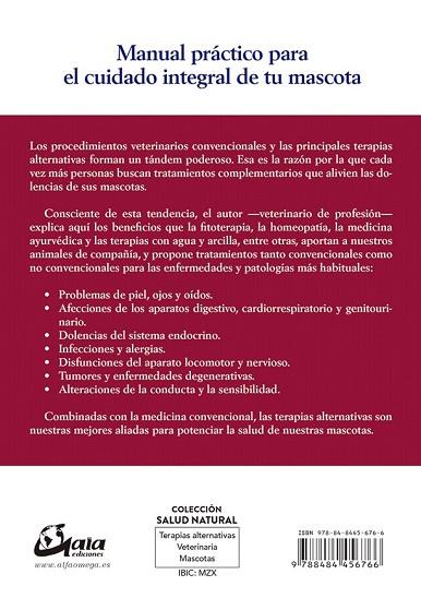 TERAPIAS ALTERNATIVAS PARA ANIMALES DE COMPAÑÍA | 9788484456766 | GARCÍA, SANTIAGO | Llibreria Drac - Llibreria d'Olot | Comprar llibres en català i castellà online