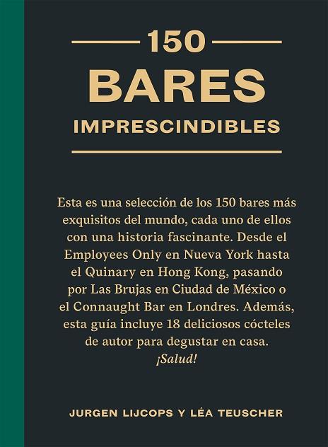 150 BARES IMPRESCINDIBLES | 9788419043450 | LIJCOPS, JURGEN | Llibreria Drac - Llibreria d'Olot | Comprar llibres en català i castellà online