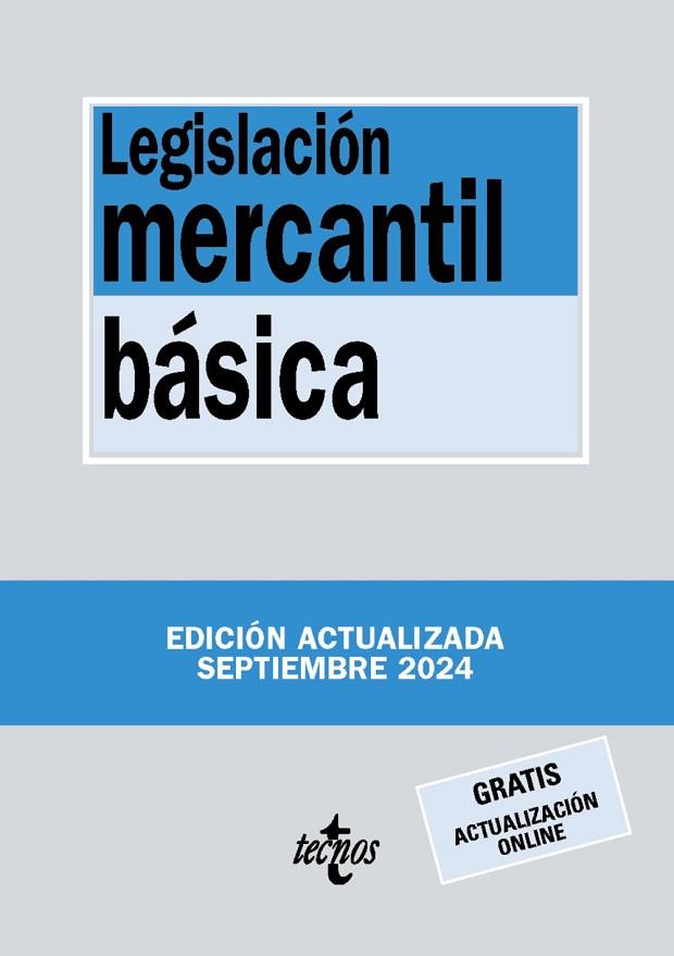 LEGISLACIÓN MERCANTIL BÁSICA | 9788430990993 | AA.DD. | Llibreria Drac - Llibreria d'Olot | Comprar llibres en català i castellà online