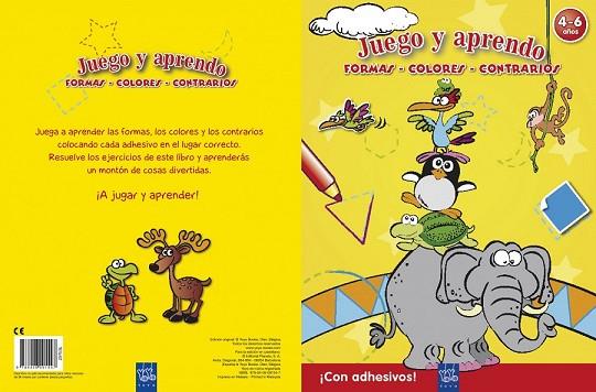 JUEGO Y APRENDO FORMAS COLORES CONTRARIOS | 9788408091547 | YOYO | Llibreria Drac - Librería de Olot | Comprar libros en catalán y castellano online