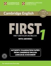 CAMBRIDGE ENGLISH FIRST 1 FOR REVISED EXAM FROM 2015 STUDENT'S BOOK PACK (STUDEN | 9781107663312 | CAMBRIDGE ENGLISH LANGUAGE ASSESSMENT | Llibreria Drac - Llibreria d'Olot | Comprar llibres en català i castellà online