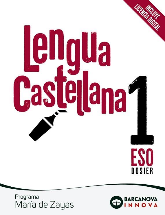 LENGUA CASTELLANA 1 ESO. PROGRAMA MARIA DE ZAYAS | 9788448950491 | EZQUERRA, FRANCIS | Llibreria Drac - Llibreria d'Olot | Comprar llibres en català i castellà online