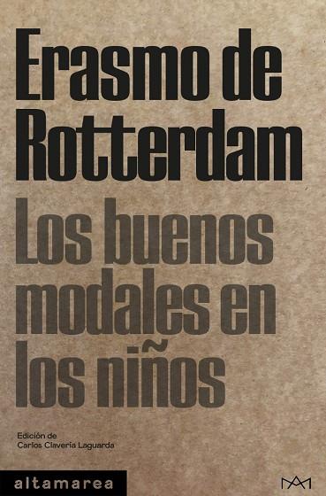 BUENOS MODALES EN LOS NIÑOS, LOS  | 9788418481437 | DE ROTTERDAM, ERASMO | Llibreria Drac - Librería de Olot | Comprar libros en catalán y castellano online