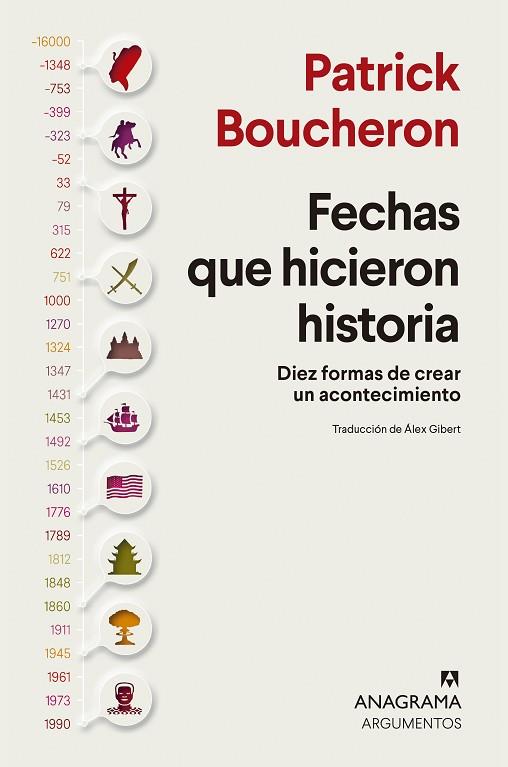 FECHAS QUE HICIERON HISTORIA | 9788433927323 | BOUCHERON, PATRICK | Llibreria Drac - Llibreria d'Olot | Comprar llibres en català i castellà online