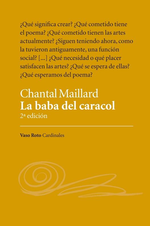 BABA DEL CARACOL, LA | 9788494995224 | MAILLARD, CHANTAL | Llibreria Drac - Librería de Olot | Comprar libros en catalán y castellano online