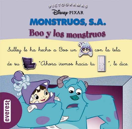 MONSTRUOS S.A. (PICTOGRAMAS). BOO Y LOS MONSTRUOS | 9788444160672 | DISNEY PIXAR | Llibreria Drac - Librería de Olot | Comprar libros en catalán y castellano online