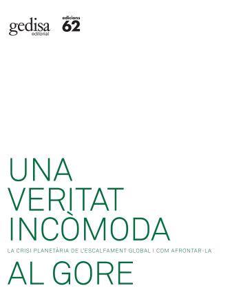 VERITAT INCOMODA, UNA | 9788429759792 | GORE, AL | Llibreria Drac - Llibreria d'Olot | Comprar llibres en català i castellà online