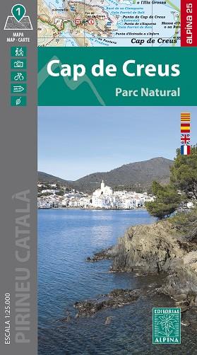 CAP DE CREUS E: 1/25000 | 9788470111129 | AA.DD. | Llibreria Drac - Llibreria d'Olot | Comprar llibres en català i castellà online