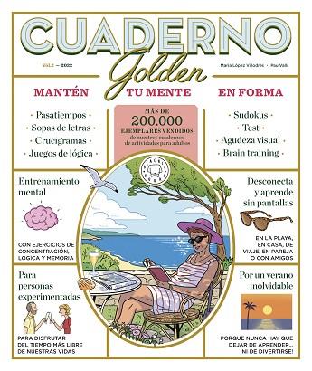 CUADERNO GOLDEN VOL.2. MANTÉN TU MENTE EN FORMA | 9788419172167 | AA.DD. | Llibreria Drac - Llibreria d'Olot | Comprar llibres en català i castellà online