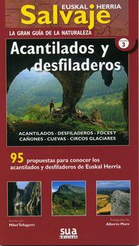 ACANTILADOS Y DESFILADEROS. EUSKAL HERRIA SALVAJE | 9788482163345 | TELLAGORRI, MIKEL | Llibreria Drac - Librería de Olot | Comprar libros en catalán y castellano online