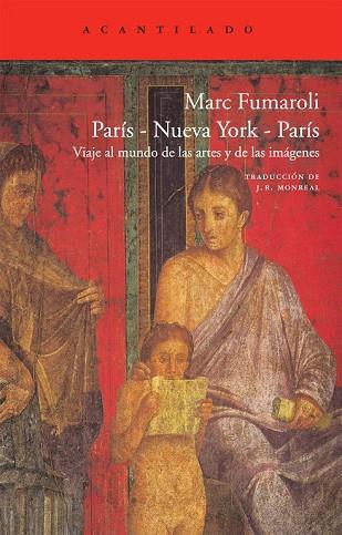 PARIS NUEVA YORK PARIS | 9788492649648 | FUMAROLI, MARC | Llibreria Drac - Llibreria d'Olot | Comprar llibres en català i castellà online