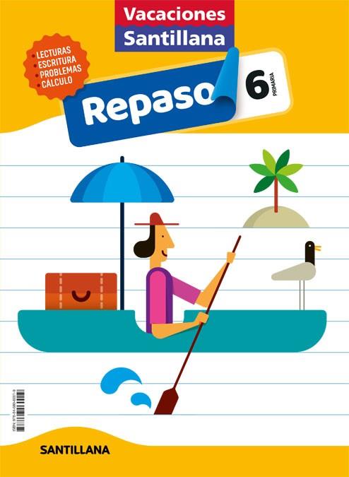 VACACIONES SANTILLANA REPASO 6 PRIMARIA | 9788468060019 | AA.DD. | Llibreria Drac - Librería de Olot | Comprar libros en catalán y castellano online