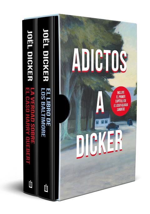 ESTUCHE ADICTOS A DICKER (EL LIBRO DE LOS BALTIMORE | LA VERDAD SOBRE EL CASO HARRY QUEBERT) | 9788466363945 | DICKER, JOËL | Llibreria Drac - Llibreria d'Olot | Comprar llibres en català i castellà online