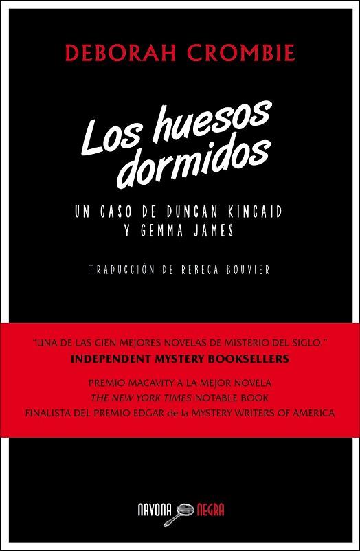 HUESOS DORMIDOS, LOS | 9788492840953 | CROMBIE, DEBORAH | Llibreria Drac - Librería de Olot | Comprar libros en catalán y castellano online