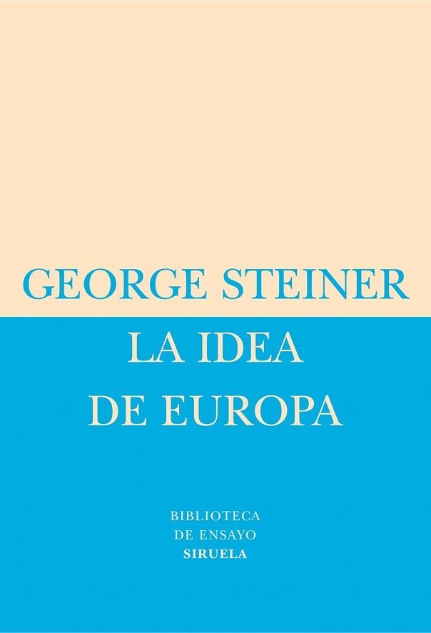 IDEA DE EUROPA | 9788478448975 | STEINER, GEORGE | Llibreria Drac - Llibreria d'Olot | Comprar llibres en català i castellà online