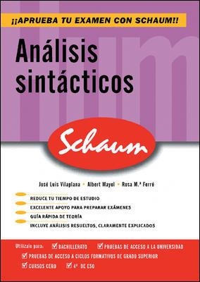 ANALISIS SINTACTICOS (SCHAUM) | 9788448198626 | Llibreria Drac - Llibreria d'Olot | Comprar llibres en català i castellà online