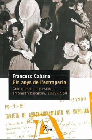 ANYS DE L'ESTRAPERLO, ELS | 9788484378198 | CABANA, FRANCESC | Llibreria Drac - Librería de Olot | Comprar libros en catalán y castellano online