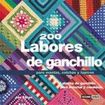 200 LABORES DE GANCHILLO (PARA MANTAS, COLCHAS Y TAPICES) | 9788475562476 | EATON, JAN | Llibreria Drac - Llibreria d'Olot | Comprar llibres en català i castellà online