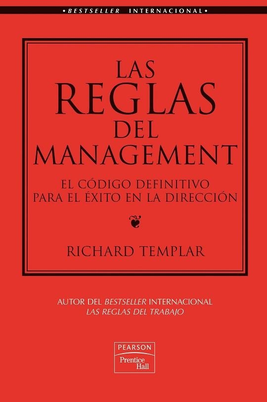 REGLAS DEL MANAGEMENT | 9788489660328 | TEMPLAR, RICHARD | Llibreria Drac - Llibreria d'Olot | Comprar llibres en català i castellà online