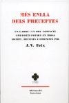 MES ENLLA PRECEPTES | 9788429759594 | FOIX, J. V. | Llibreria Drac - Llibreria d'Olot | Comprar llibres en català i castellà online