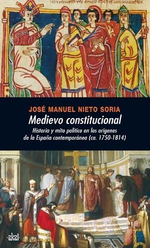 MEDIOEVO CONSTITUCIONAL | 9788446026198 | NIETO,JOSE MANUEL | Llibreria Drac - Llibreria d'Olot | Comprar llibres en català i castellà online