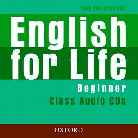 ENGLISH FOR LIFE  BEGINNER CLASS AUDIO CDS | 9780194307413 | HUTCHINSON, TOM | Llibreria Drac - Llibreria d'Olot | Comprar llibres en català i castellà online