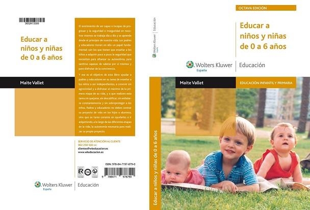 EDUCAR A NIÑOS Y NIÑAS DE 0 A 6 AÑOS | 9788471978790 | VALLET, MAITE | Llibreria Drac - Llibreria d'Olot | Comprar llibres en català i castellà online