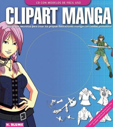 CLIPART MANGA (CD) | 9788496669383 | AA.VV. | Llibreria Drac - Llibreria d'Olot | Comprar llibres en català i castellà online