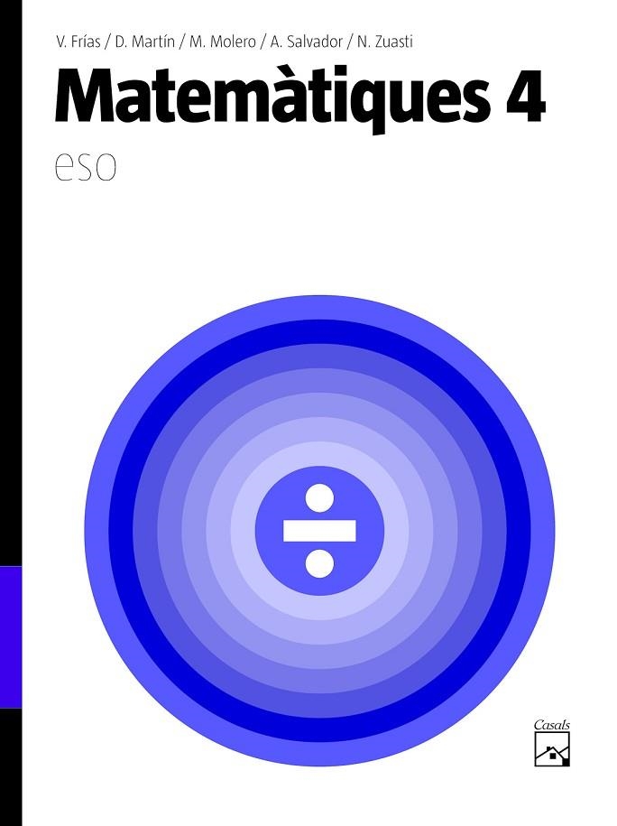 MATEMATIQUES 4 | 9788421837450 | Llibreria Drac - Llibreria d'Olot | Comprar llibres en català i castellà online