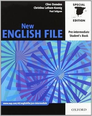 NEW ENGLISH FILE PRE-INT SB+WB W/O KEY CD-ROM | 9780194519465 | AA.VV. | Llibreria Drac - Llibreria d'Olot | Comprar llibres en català i castellà online