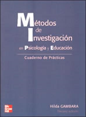 METODOS DE INVESTIGACION EN PSICOLOGIA Y EDUCACION. CUADERNO | 9788448136697 | Llibreria Drac - Llibreria d'Olot | Comprar llibres en català i castellà online