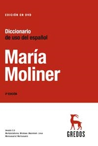 DICCIONARIO DE USO DEL ESPAÑOL MARIA MOLINER (DVD) | 9788424935849 | AA.VV. | Llibreria Drac - Llibreria d'Olot | Comprar llibres en català i castellà online