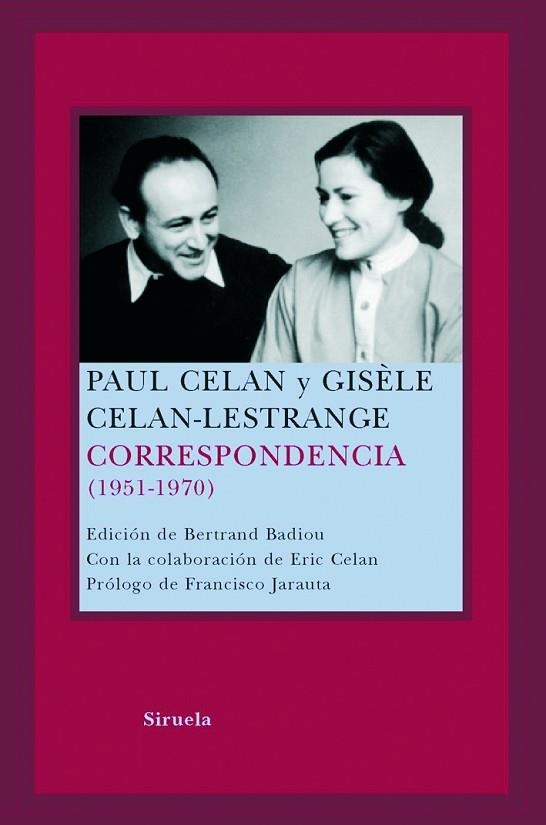 CORRESPONDENCIA (1951-1970) | 9788478448722 | CELAN, PAUL; CELAN-LESTRANGE, GISELE | Llibreria Drac - Llibreria d'Olot | Comprar llibres en català i castellà online