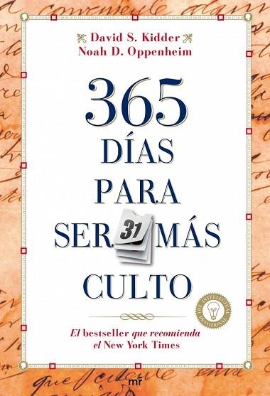 365 DIAS PARA SER MAS CULTO | 9788427034891 | KIDDER, DAVID S. | Llibreria Drac - Llibreria d'Olot | Comprar llibres en català i castellà online