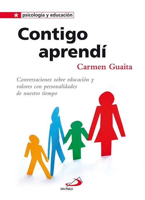 CONTIGO APRENDI: CONVERSACIONES SOBRE EDUCACION | 9788428534062 | GUAITA, CARMEN | Llibreria Drac - Llibreria d'Olot | Comprar llibres en català i castellà online